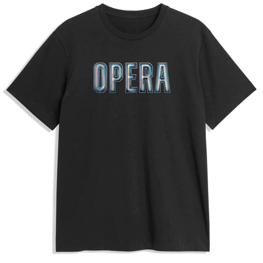 Opera 3D T-Shirt Black