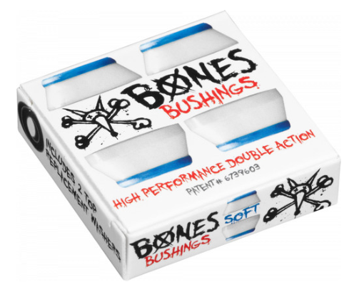 BONES BUSHINGS HARDCORE SOFT - White