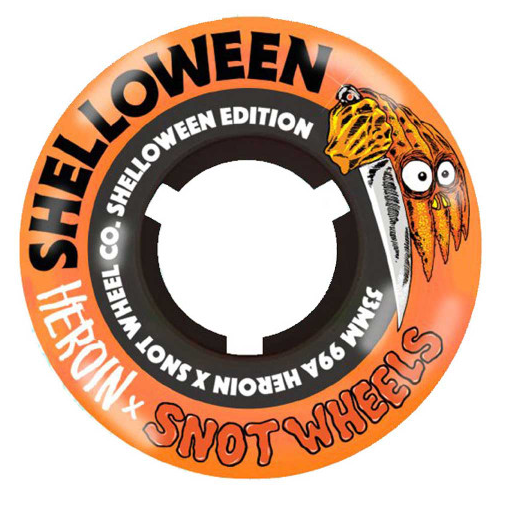 Snot Shelloween 2 Orange/Black 53mm 99a