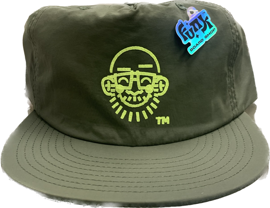 Funk Face Surf Cap- Army Green