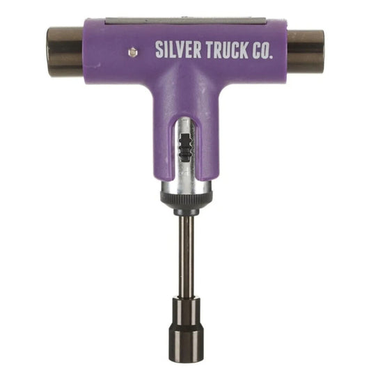Silver Skateboard Tool - Purple