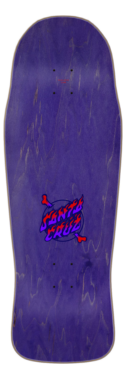 Winkowski Volcano Shaped 10.34in x 30.54in Santa Cruz Decks