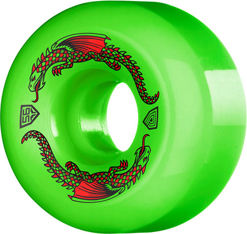 POWELL DRAGON FORMULA GREEN 56MM 93A