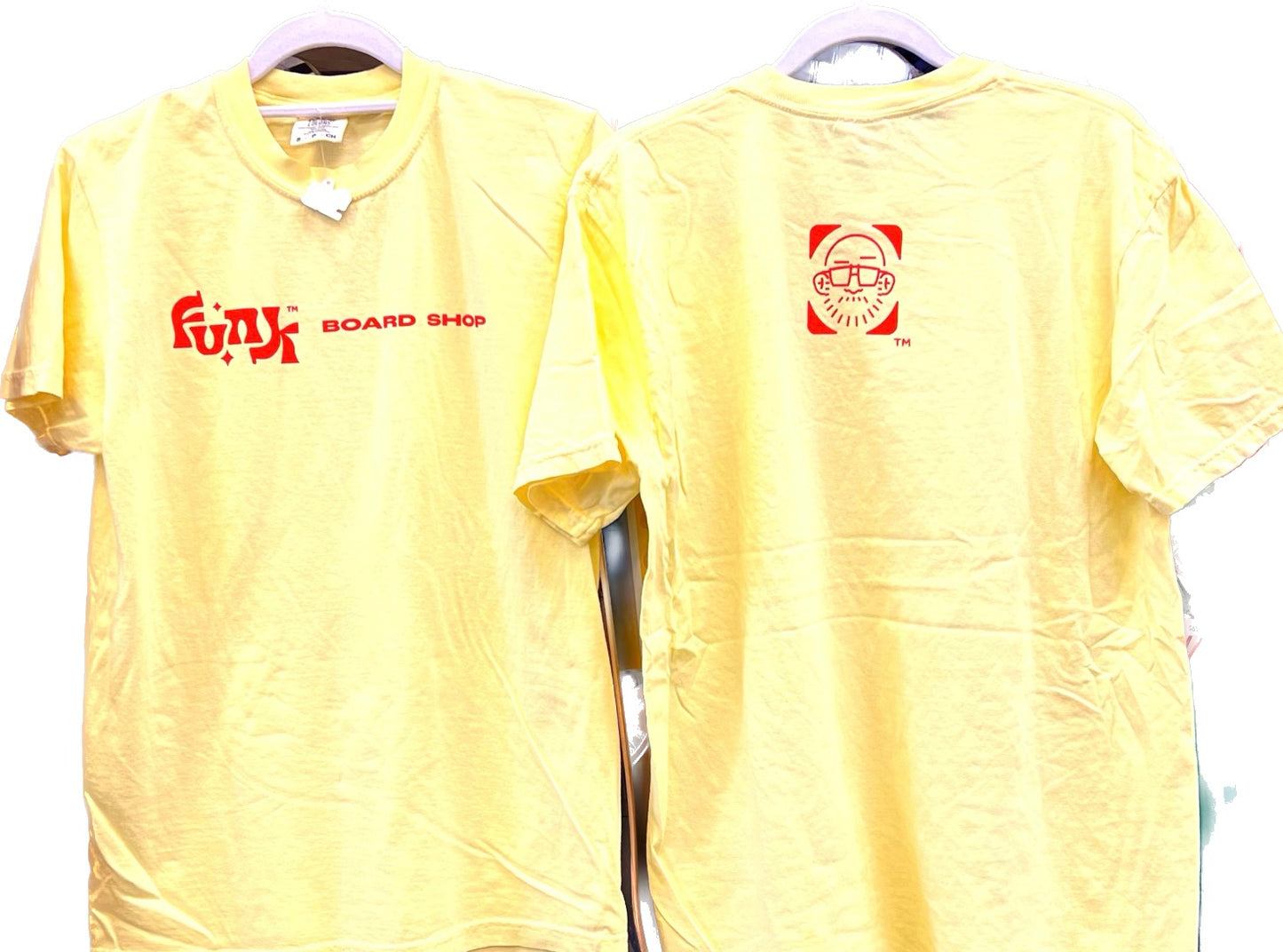 Funk Shop Tee- Yellow