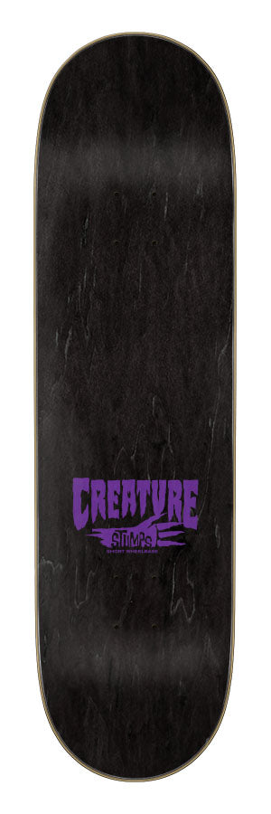 Logo Outline Stumps Skateboard Deck 8.51in x 31.88in Creature