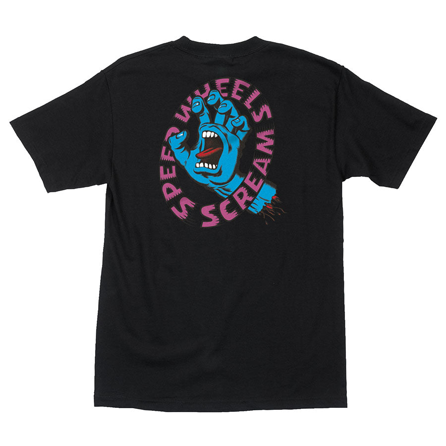 Screaming Hand Scream S/S Heavyweight T-Shirt Unisex-black