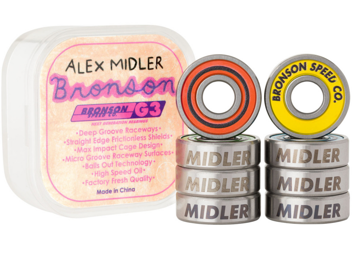 BRONSON SPEED CO. G3 ALEX MIDLER PRO BEARINGS