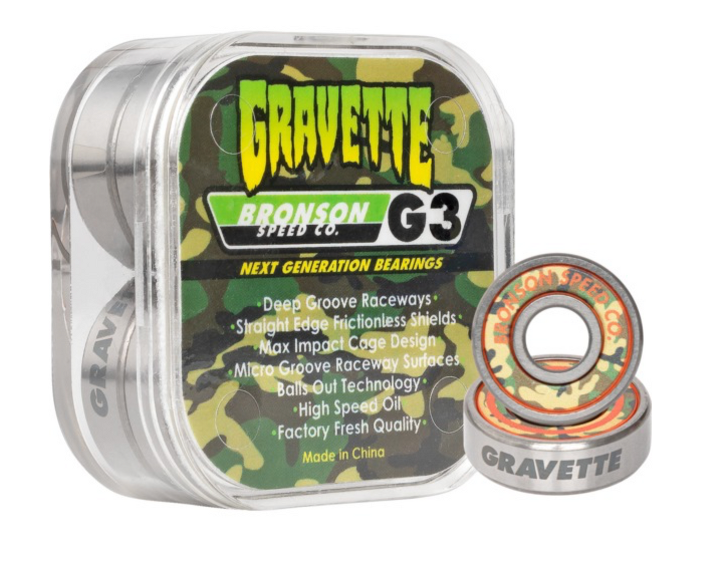 BRONSON SPEED CO. G3 DAVID GRAVETTE PRO BEARINGS