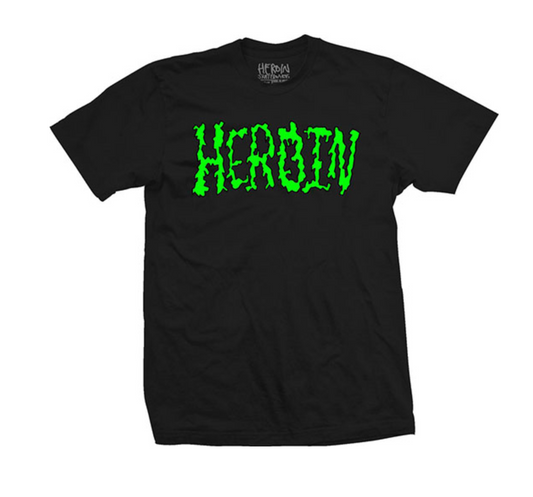 HEROIN DEAD TOONS BLACK SS L