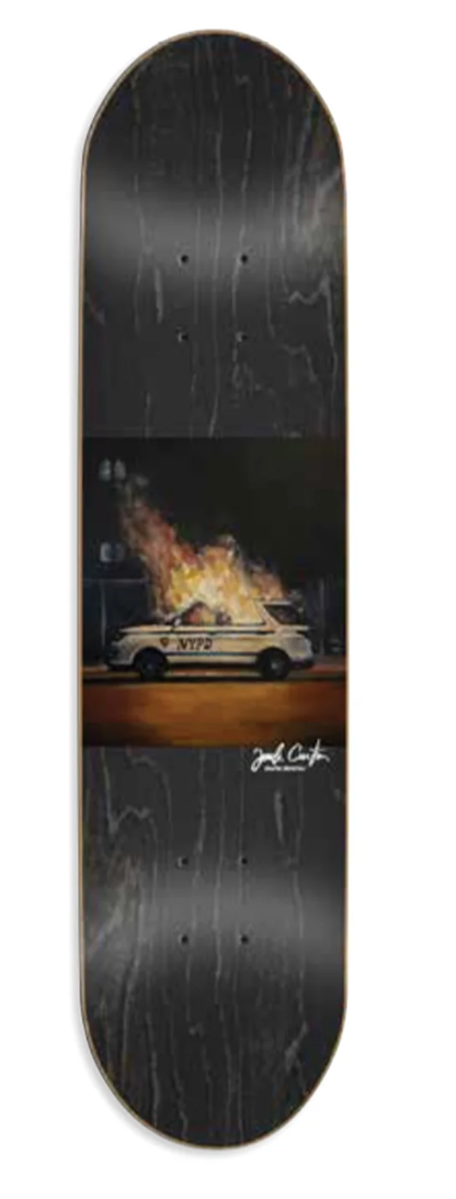 SKATE MENTAL CURTAIN COP CAR DECK 8.00