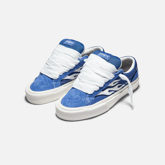 Straye Logan Puffy Tongue Blue with White sole