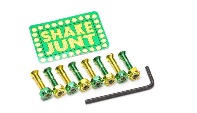 SHAKE JUNT BAG-O-BOLTS ALL GREEN/YELLOW HARDWARE ALLEN 7/8"