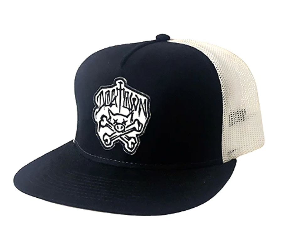 Dogtown Pig & Bones Patch Mesh Hat