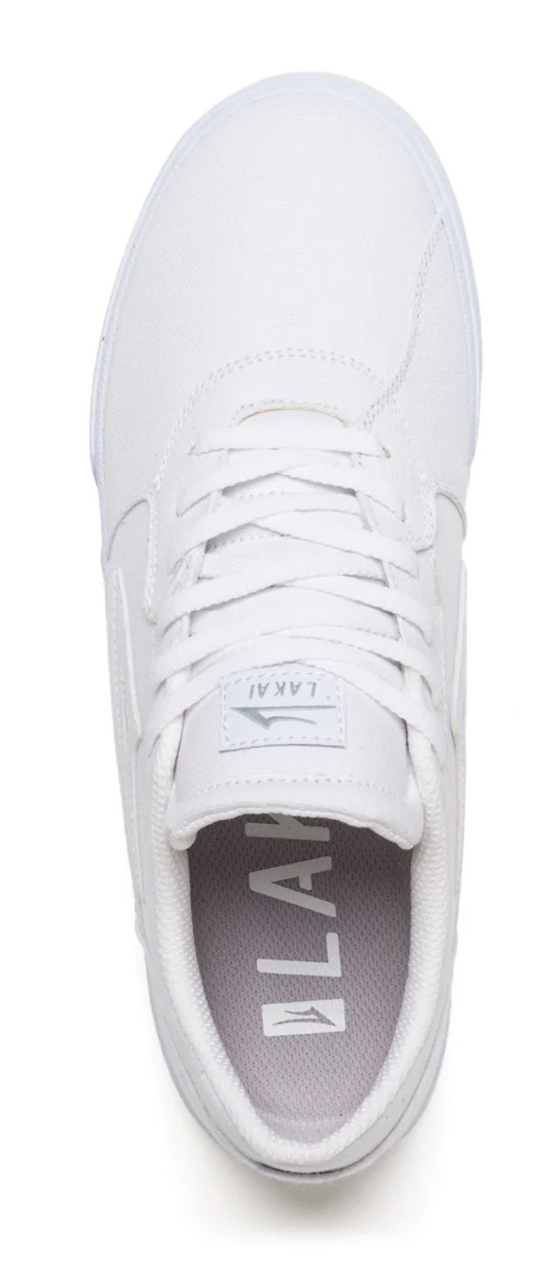 Lakai Cardiff White Canvas