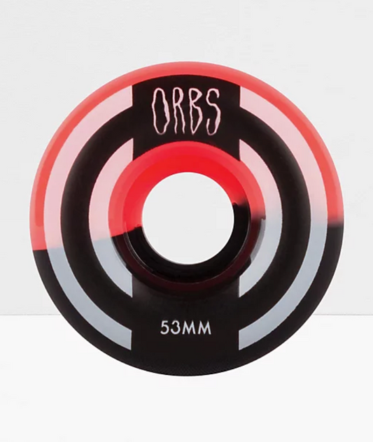 ORBS APPARITIONS SPLITS CORAL/BLACK 53MM 99A (Set of 4)