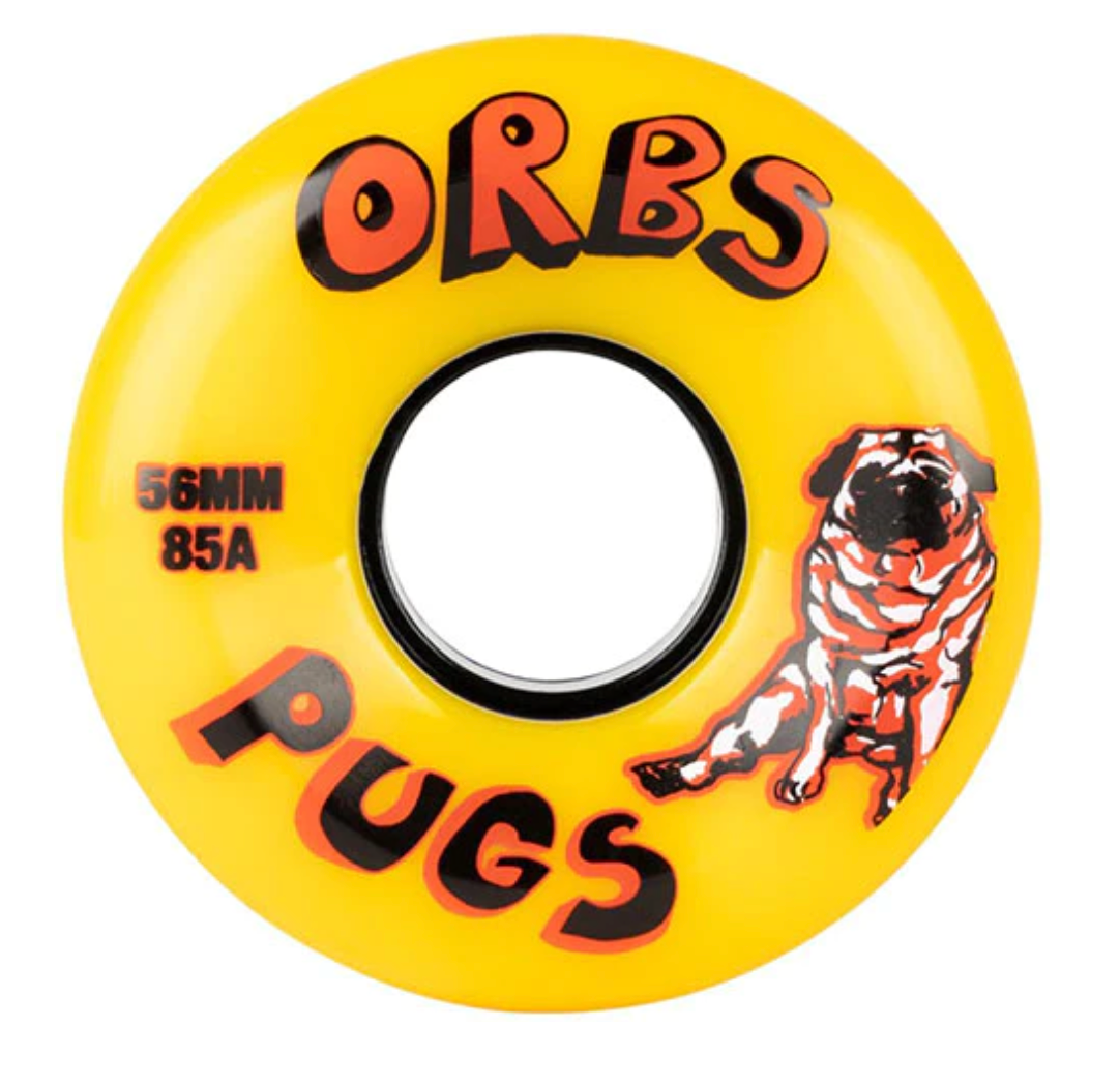 ORBS PUGS YELLOW 56MM 85A (Set of 4)