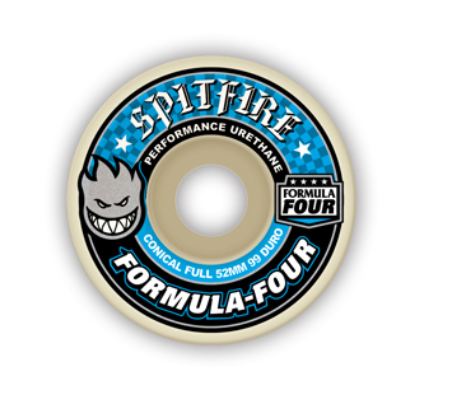 SPITFIRE FORMULA FOUR CONICAL FULL 54MM 99D (Set of 4)