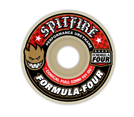 SPITFIRE FORMULA FOUR CONICAL FULL 56MM 101D (Set of 4)