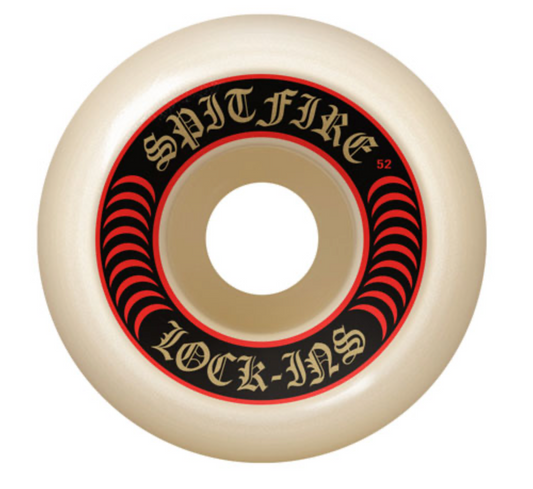 SPITFIRE FORMULA FOUR LOCK INS 52MM 101D (Set of 4)