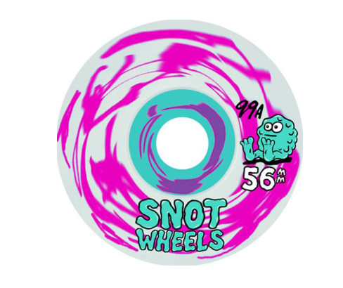 SNOT LIL BOOGERS CONICAL SWIRL PINK/WHITE 48MM 83B (Set of 4)