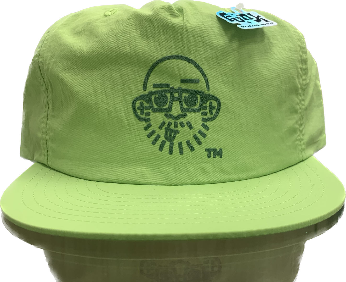 Funk Face Surf Cap- Lime Green