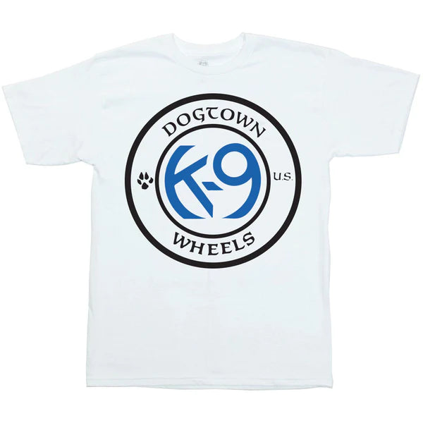 K-9 Wheels White T-Shirt